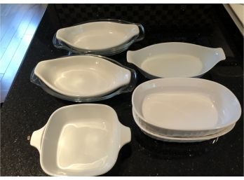 Grouping Of 5 Casserole Dishes