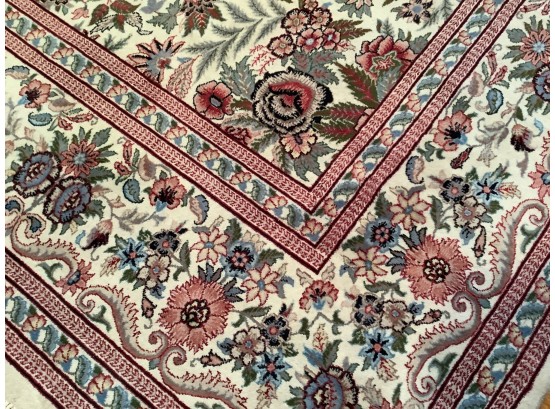 Stunning Large Oriental Carpet, Hand Hooked, Orig $18,000.
