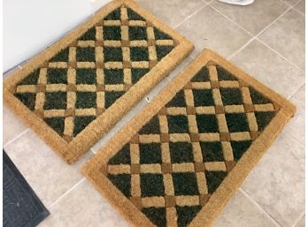 Pair Of Outdoor Porch Entry Mats Or Rugs