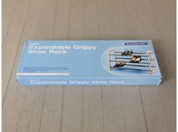 Grippy Shoe Rack, NEW, Container Store, Adjustable Size