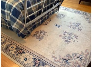 Large Beshir Worsted Wool Rug Carpet