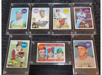 Incredible 1969 TOPPS NEAR COMPLETE Baseball Card SET ~ In EXMT  Condition ~ Only Missing 9 Cards