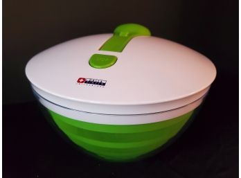New Dalla Piazza Salad Spinner - Lime Green & White