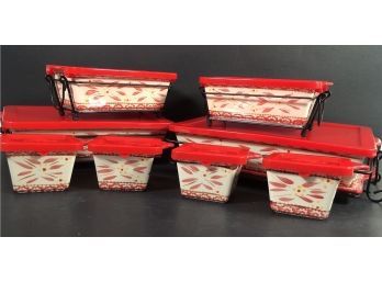 Exquiste Red Temp-tations Old World 16-piece Oven-to-Table Set #KFI-XNG-797374