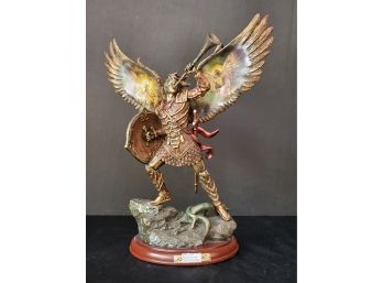 The Bradford Exchange Gabriel Heavenly Messenger Limited Edition Sculpture With COA