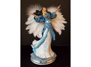 The Bradford Exchange Guiding Radiance Limited Edition Numbered Lighted Figurine With COA