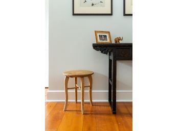Lillian August Country Pine Side Table With Cabriole Legs