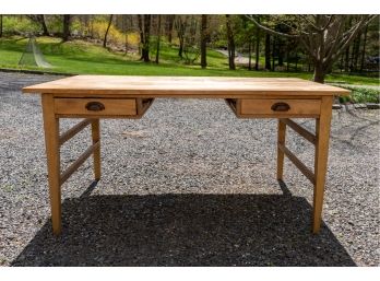 Country Farmhouse Rustic Pine Desk ( Purchased For $2,600 Over 15 Years Ago)