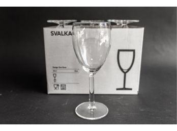 Ikea Svalka Wine Glasses - Set Of 6