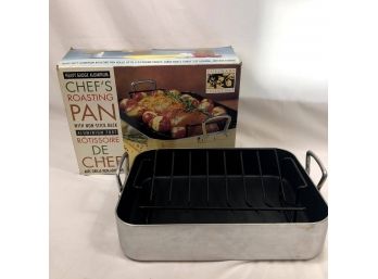 Culinary Essentials Heavy Gauge Aluminum Rotisserie Pan