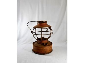 Vintage Red Gas Lantern