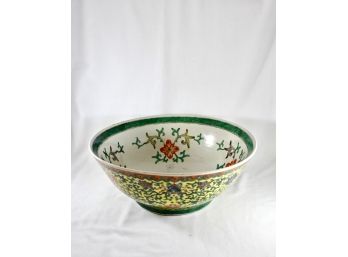 Large Decorative Hand Painted Bowl