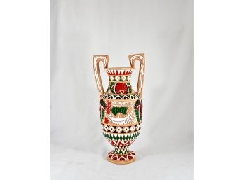 Apollon Keramik Rodos Clay Glazed Vase
