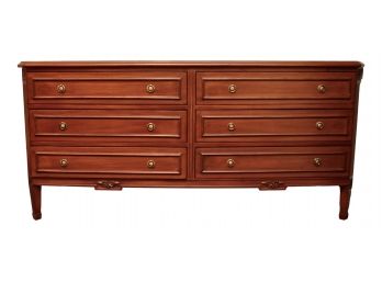 LOUIS J SOLOMON Louis XVI 6 Drawer Dresser/Low Chest (Retail $3395)