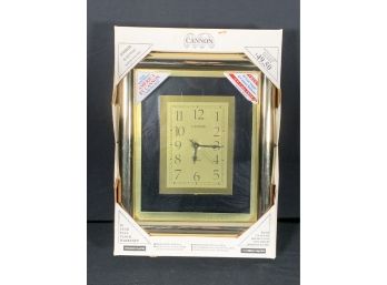 Vintage Canon Wall Clock In Box