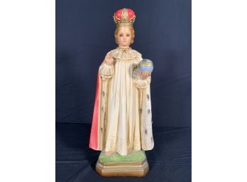 Vintage Infant Jesus Of Prague 16 Statue
