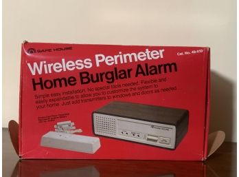 Vintage Wireless Perimeter Alarm In Box