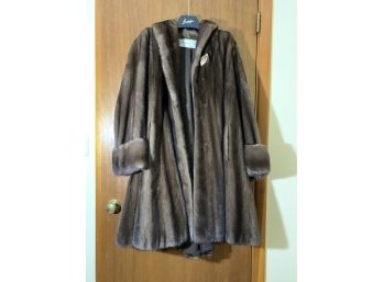 Beautiful Vintage Harpers Furriers Fur Coat