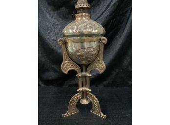 Spectacular Antique Oil Lamp Base