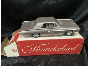 Vintage Model Thunderbird In Rose Beige Collectible With Original Box
