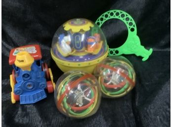 Vintage Lot Of Plastic Toys