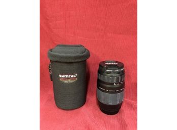 Tamron Lens Plus Tamarac Case In Excellent Condition Approx $100 Value