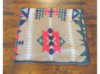 Southwest Style Reversible Lap Blanket