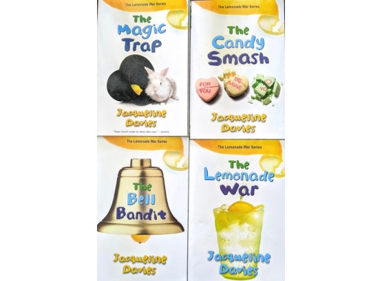 Lemonade War Series Children's Chapter Books (set Of 4)