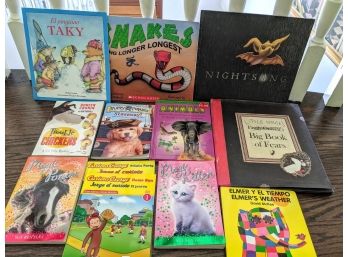 Assorted Books Perfect For The Young Reader! (includes Curious George & More!) $50 Retail Value!