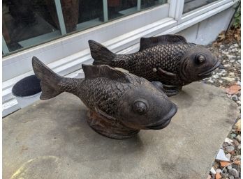 Love This Pair Of Fish - Made Of Wood And A Composite Material