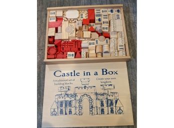 A Castle In A Box - Very Special!  Especially For Girls Who Like To Build!!