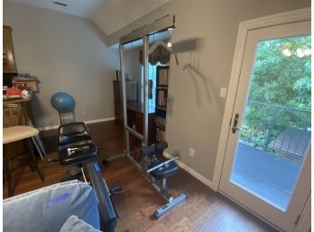 Continental Systems Pulldown With Low Row Bar Exercise Machine