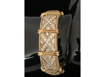 Hammerman Bros. Diamond And 18K Gold Bracelet