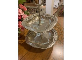 Two Tiered Serving Dish