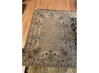 Nice Floral Rug 90 Inches By 63 Inches