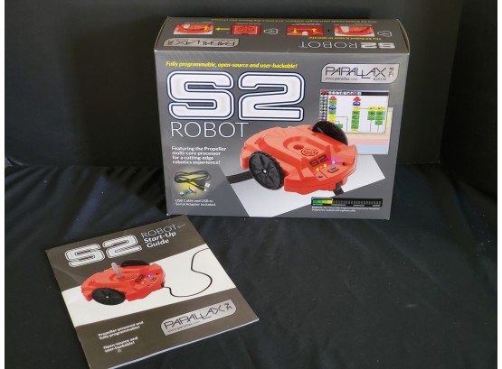 New Parallax S2 Robot - MSRP $179