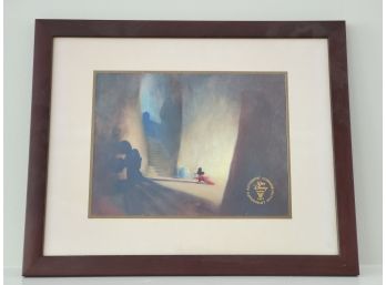 1991 Walt Disney Authentic Lithograph Fantasia Limited Edition With COA
