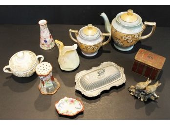 Vintage Pot Luck Porcelain And More