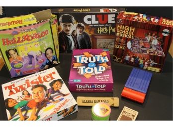 Family Fun Game Night - Board Games, Harry Potter CLUE, Twister & More