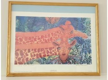 Lunching With Friends Betsey M. Berhans-Fowler Signed Lithograph