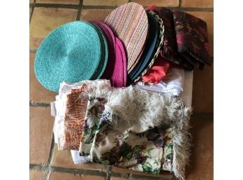 Lot Of Assorted Placemats And Table Linens