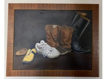 Painting With Shoes