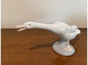 LLARDO Spain Long Neck Goose Porcelain Figurine