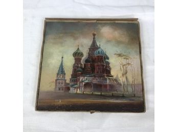 Original Russian Oil Painting, 1990
