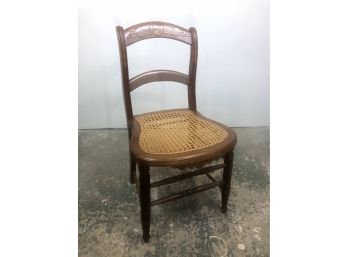 Antique Wicker / Cane Seat Chair