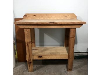 Custom Built Standing Work Table