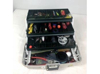 Fishing Collection, Tackle Box, Lures And Tools
