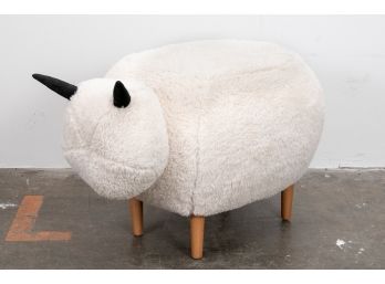 (85) Christopher Knight Home Pearcy Sheep Ottoman