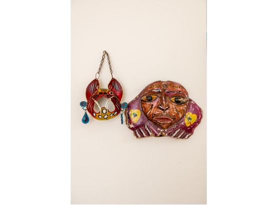 Two Tribal African Masks