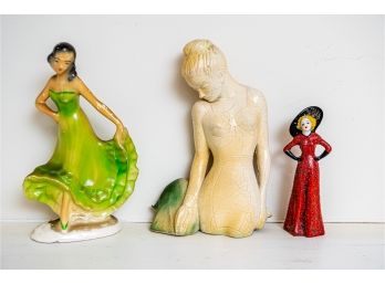 Three Vintage Figurines